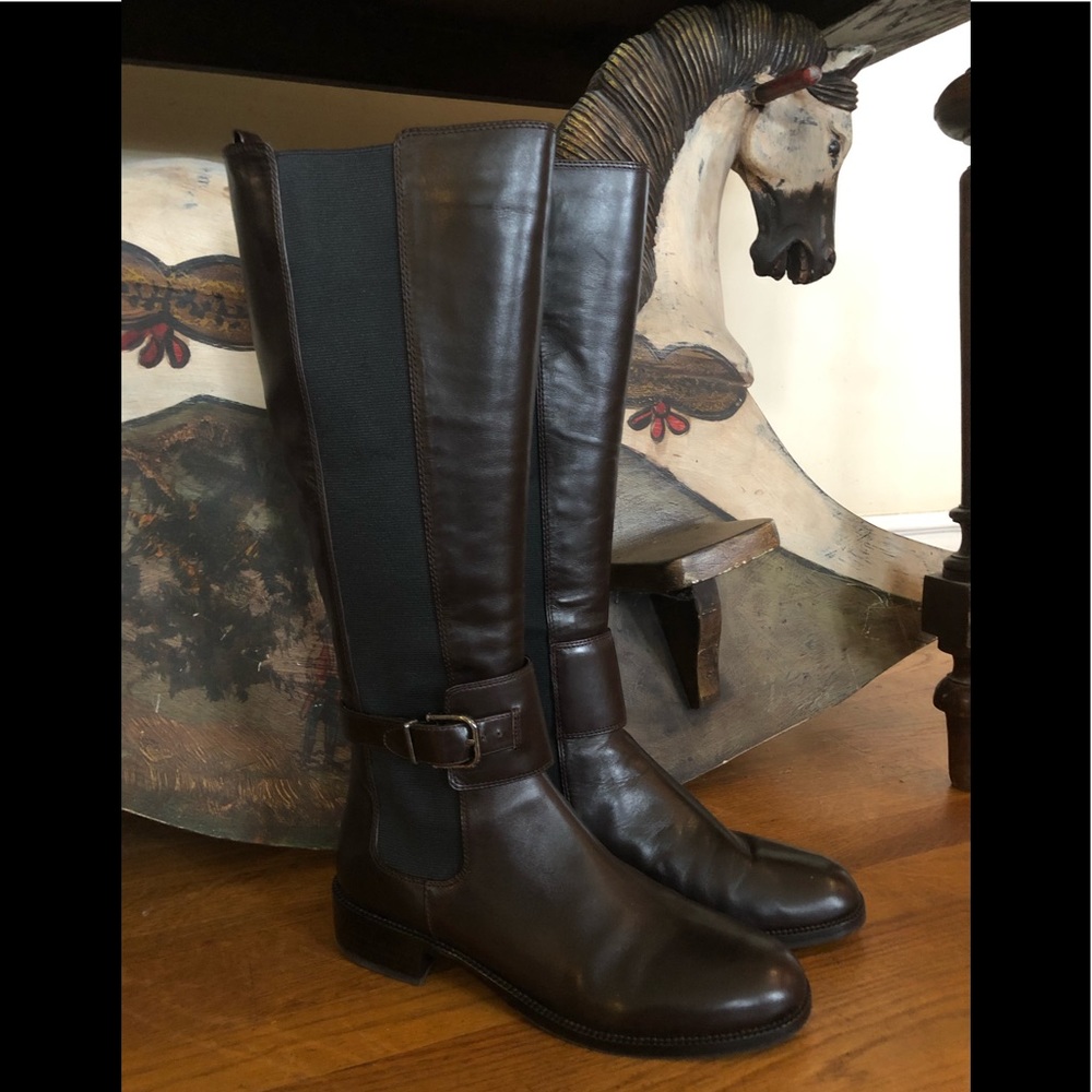 NEW-Via Spiga Bufu Boot Riding Equestrian/Moto
